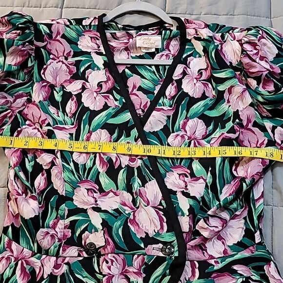 Vintage Lady Carol of New York  80s Women's Short Sleeve Blazer/Skirt set - Picture 10 of 15